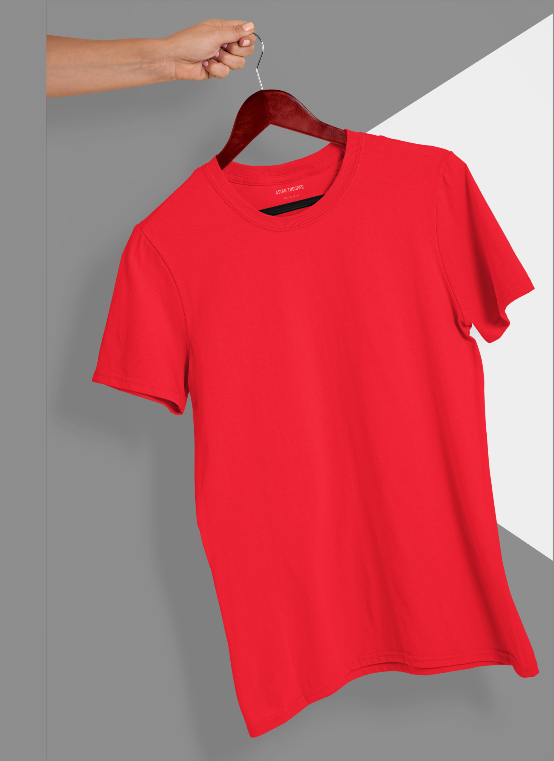 Red Regular Fit T-Shirt – Asian Trooper Red Regular Fit T-Shirt – Asian Trooper