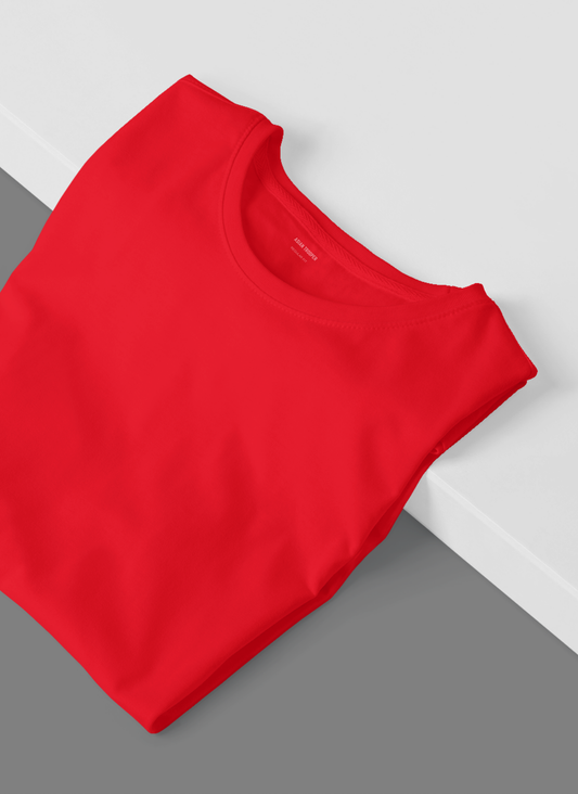 Red Regular Fit T-Shirt