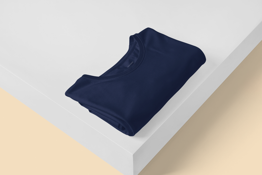 Navy Blue Regular Fit T-Shirt