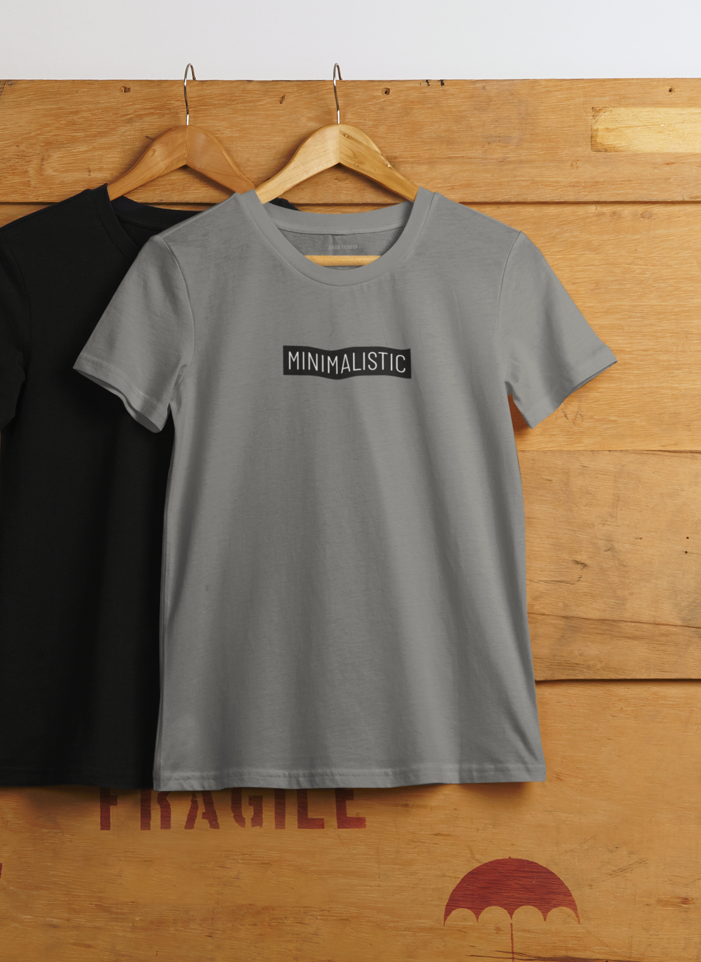 Grey Regular Fit Printed T-Shirt