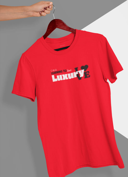 Red Regular Fit Printed T-Shirt