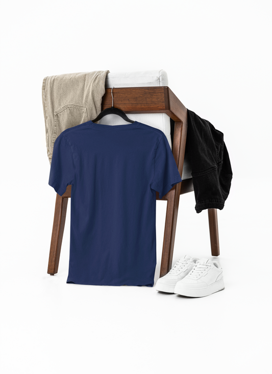 Navy Blue Regular Fit T-Shirt