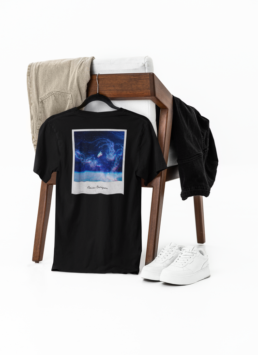 Black Regular Fit Printed T-Shirt