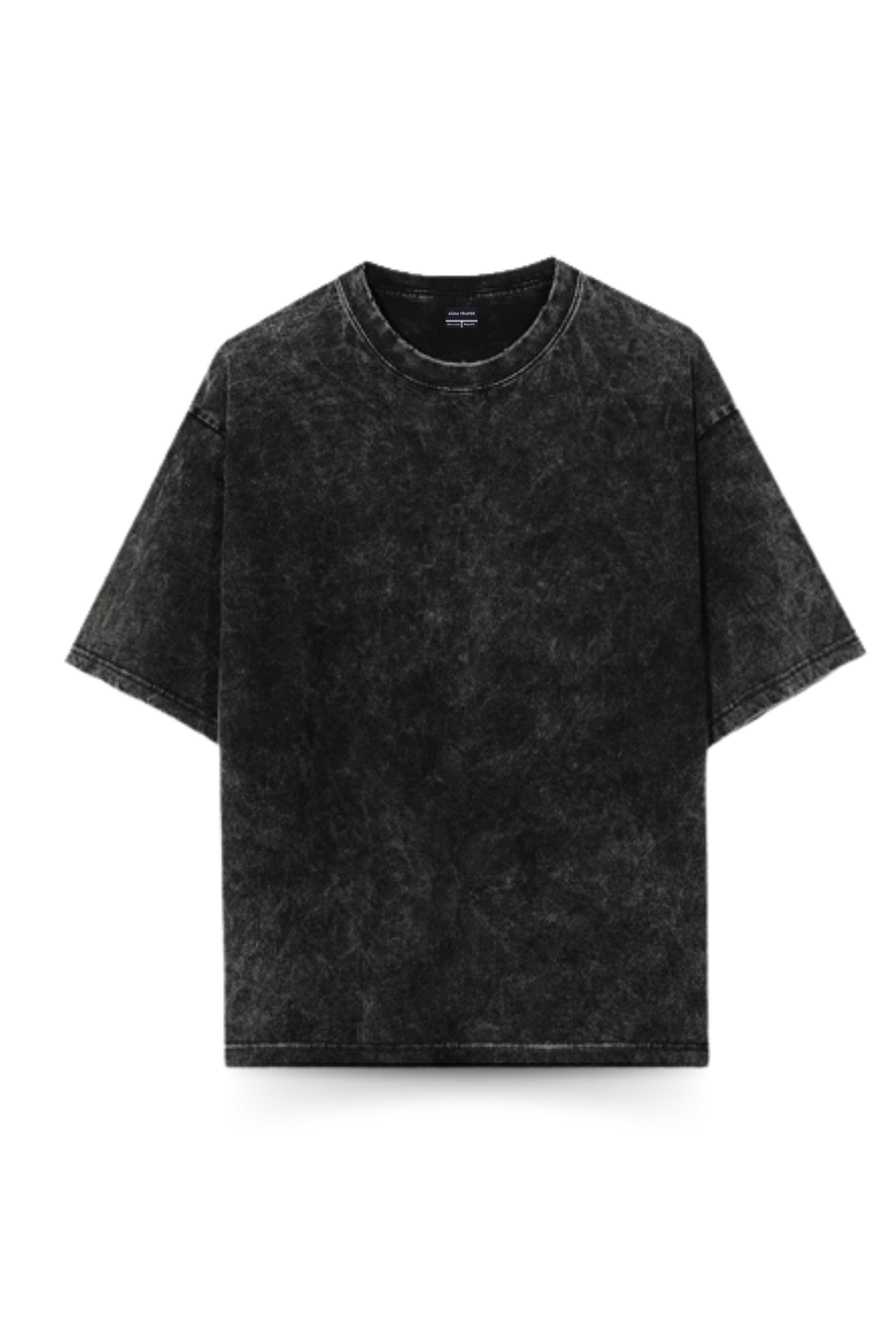 Acid Wash Black Oversized T-shirt