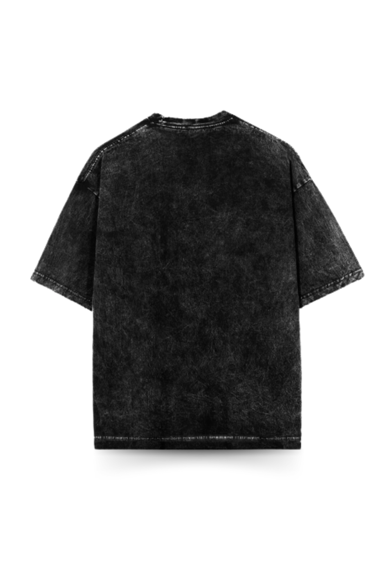 Acid Wash Black Oversized T-shirt