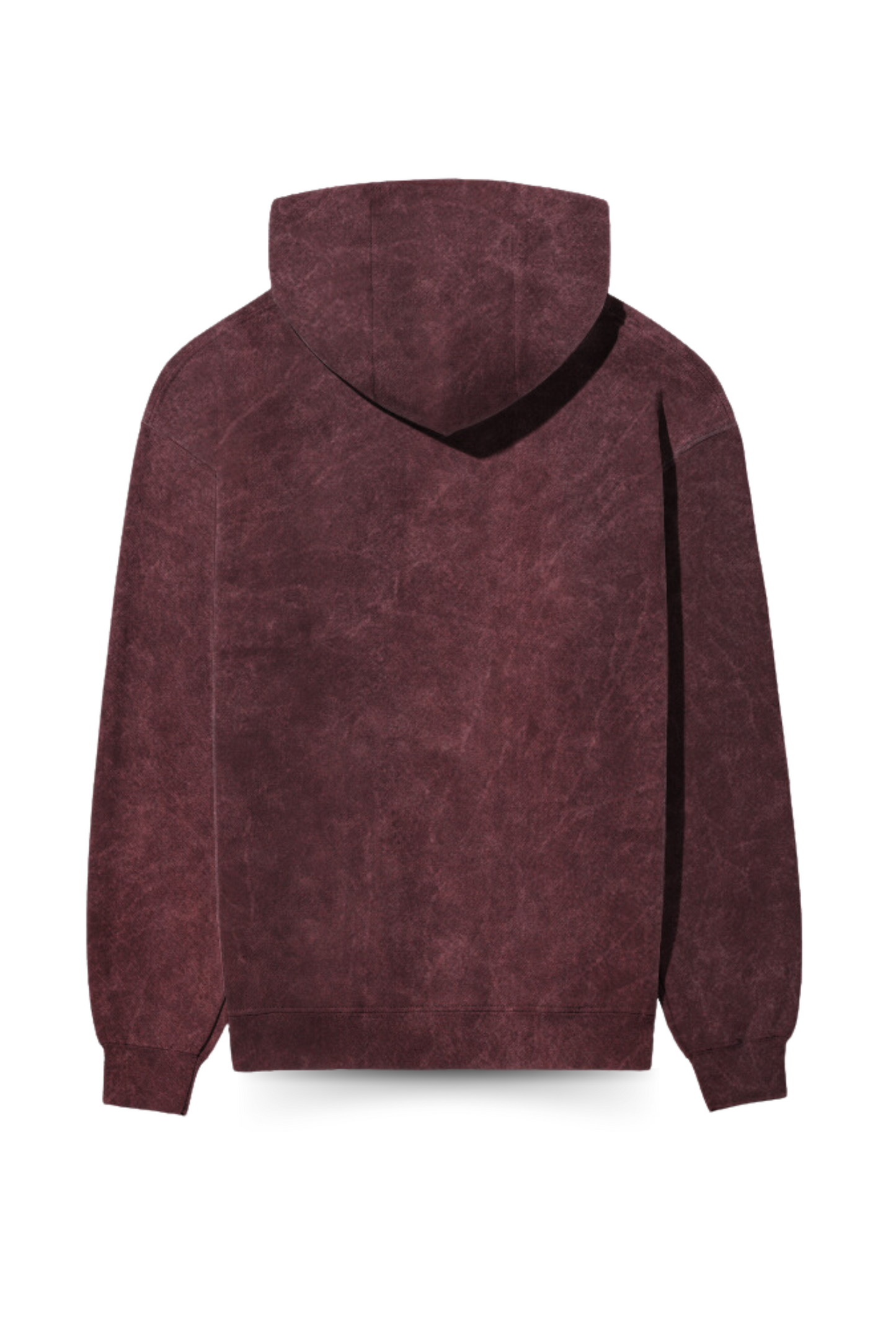 Vintage Washed Maroon Hoodie