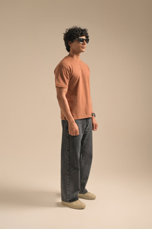 Vintage Brown Oversized T-shirt