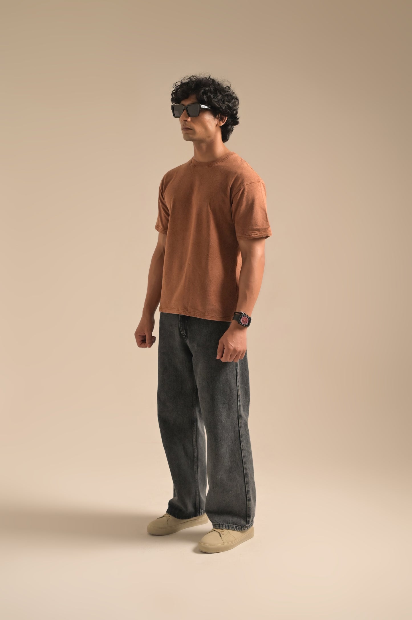 Vintage Brown Oversized T-shirt
