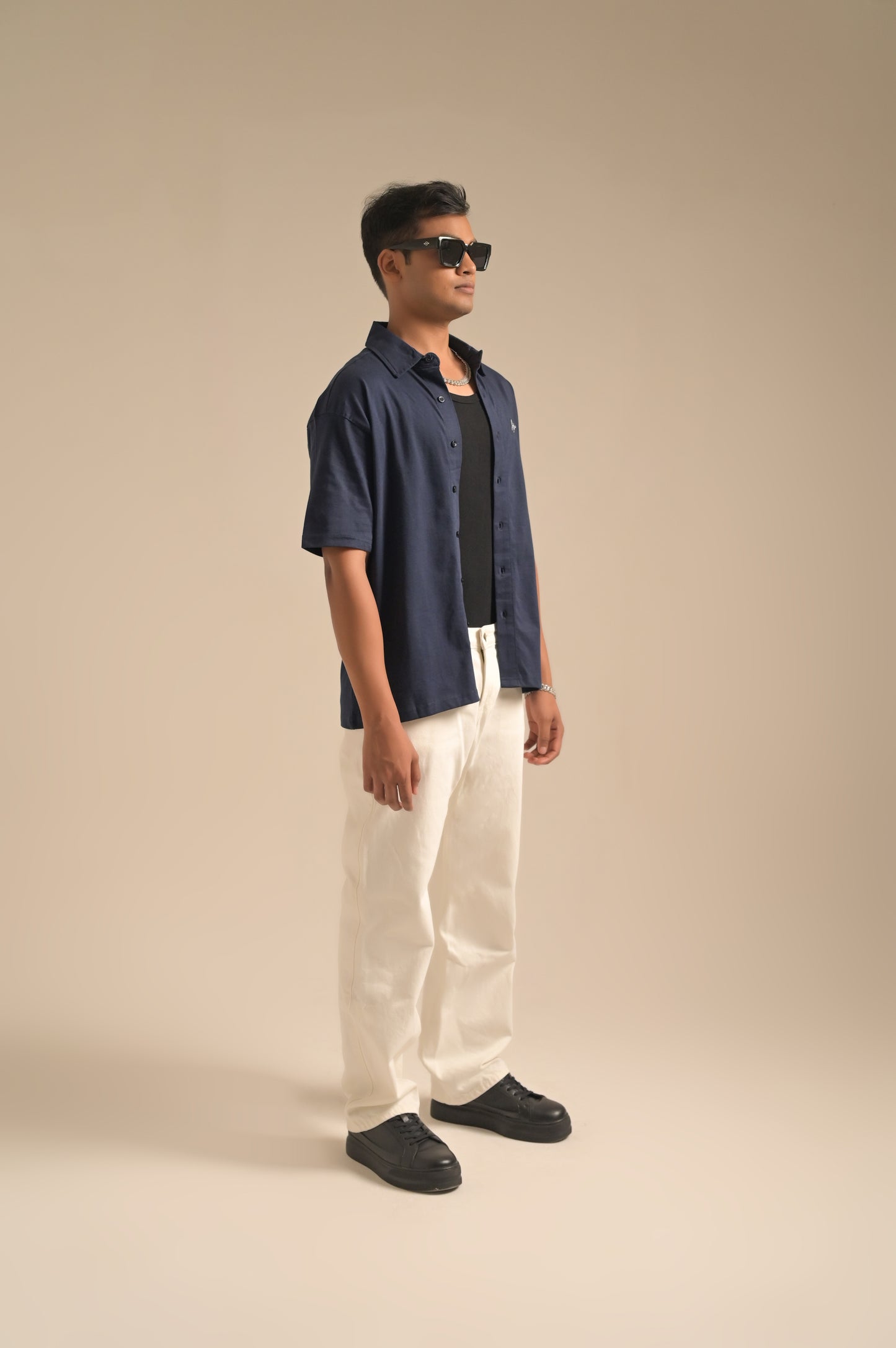 Oversized Blue Shirt