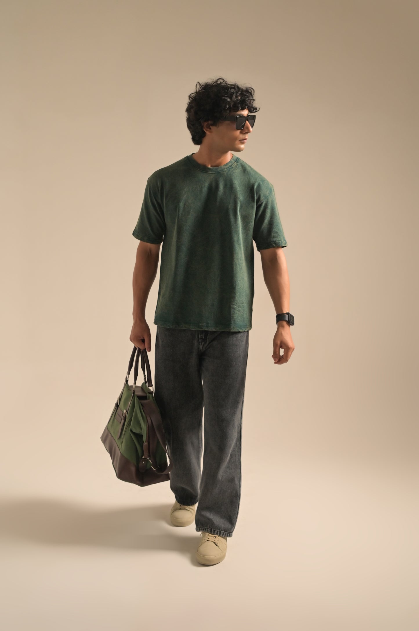 Vintage Green Oversized T-shirt
