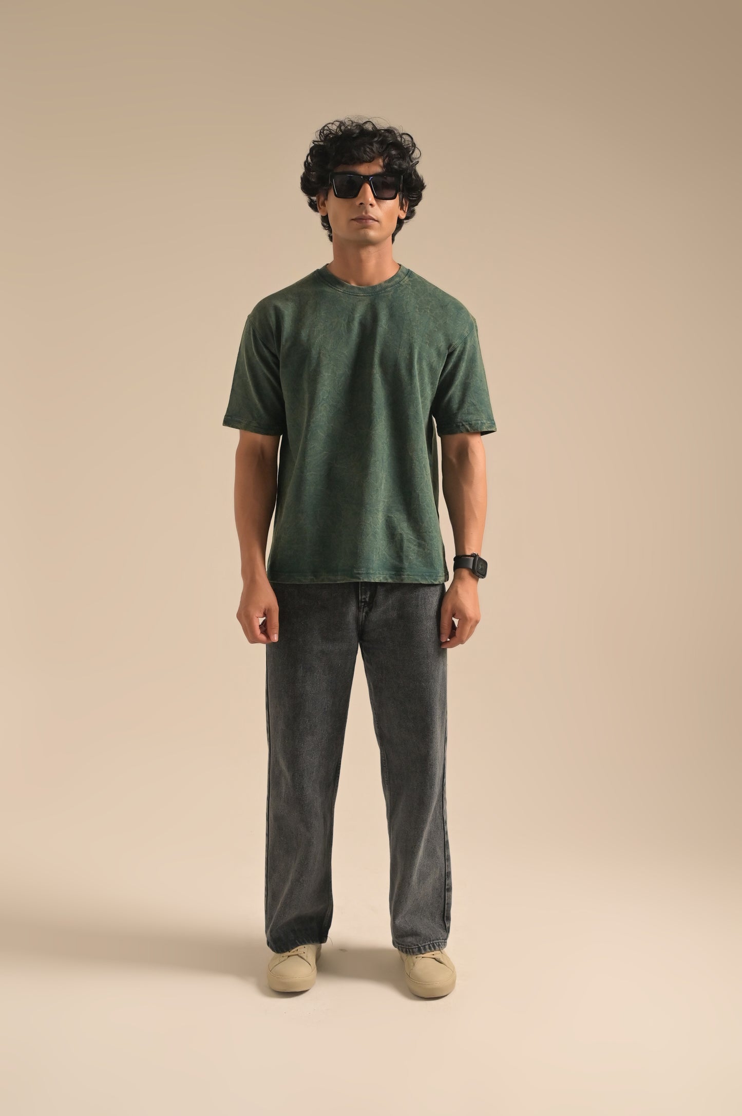 Vintage Green Oversized T-shirt