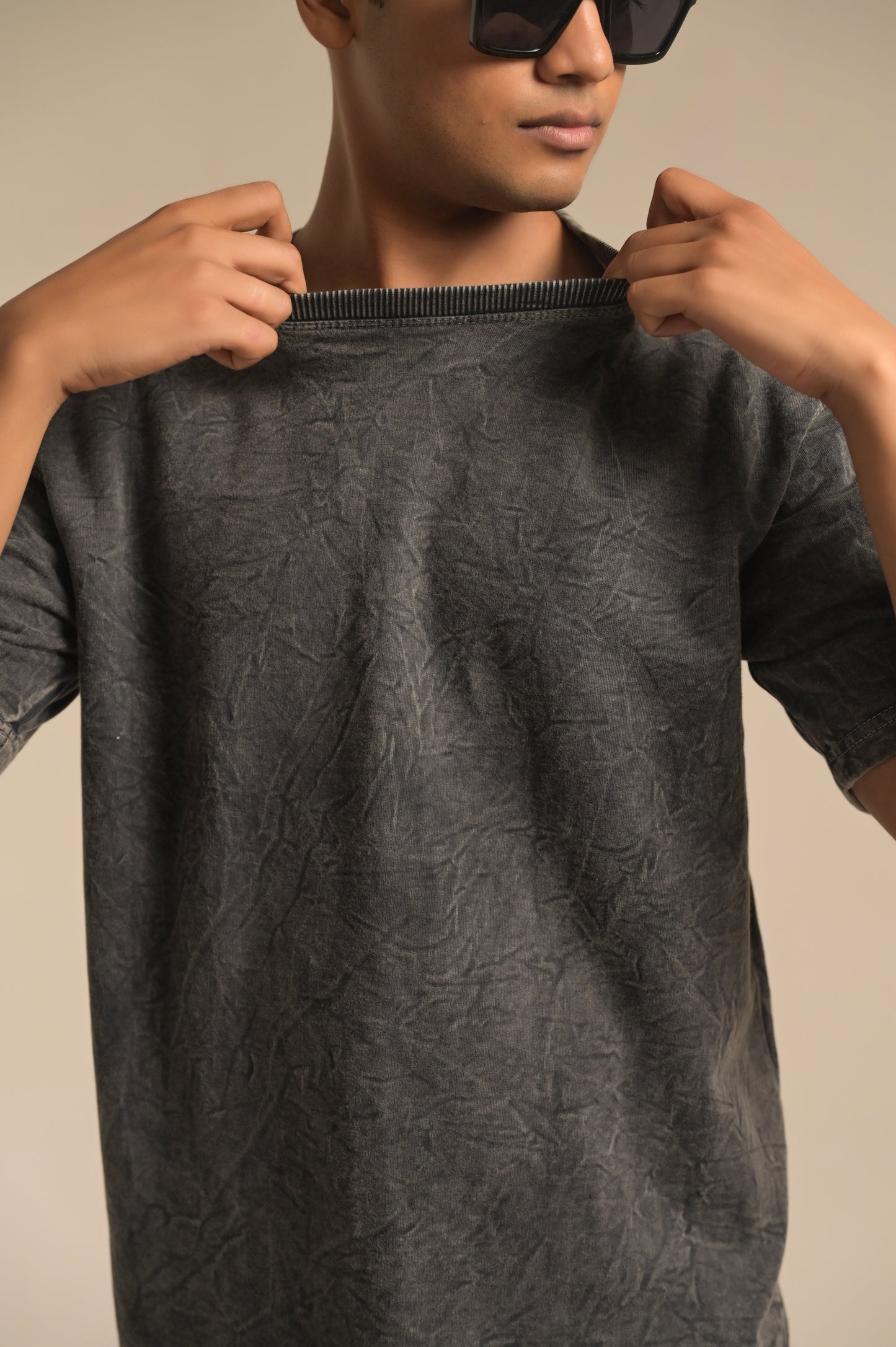 Vintage Black Oversized T-shirt