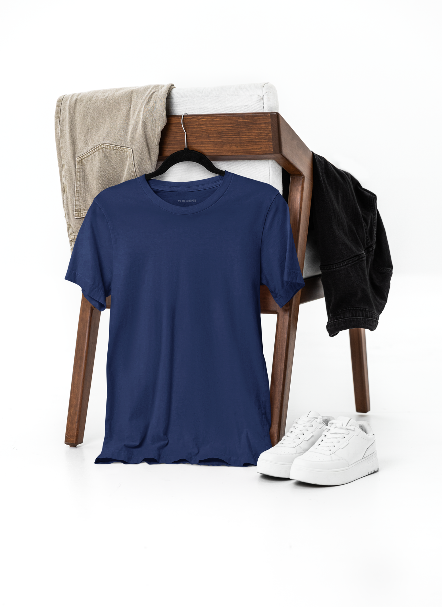 Navy Blue Regular Fit T-Shirt