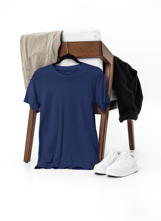 Navy Blue Regular Fit T-Shirt
