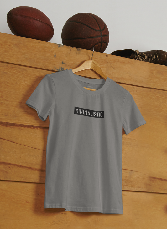 Grey Regular Fit Printed T-Shirt