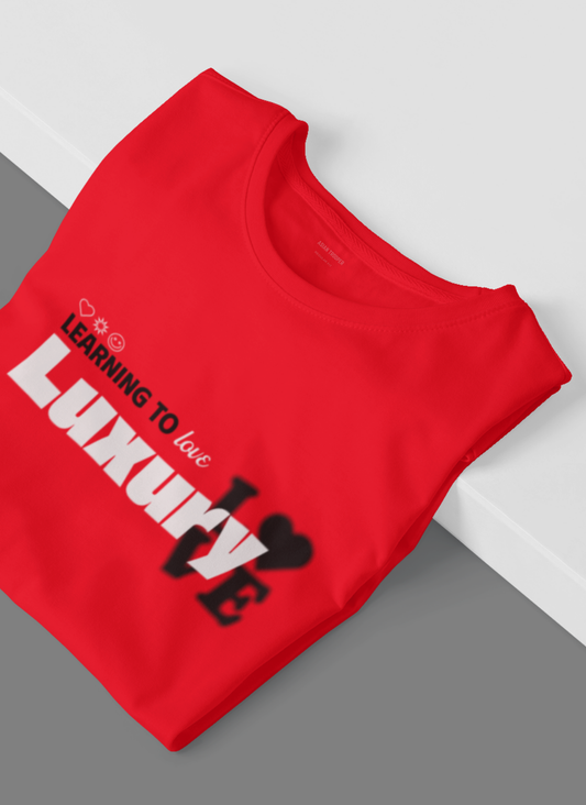 Red Regular Fit Printed T-Shirt