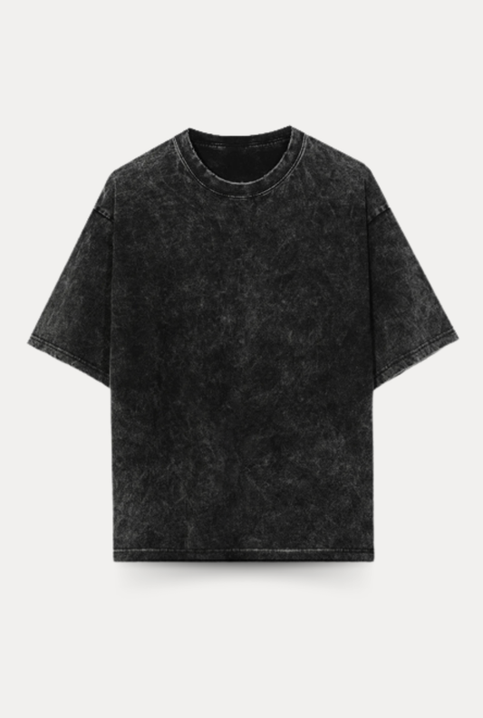 Vintage Black Oversized T-shirt