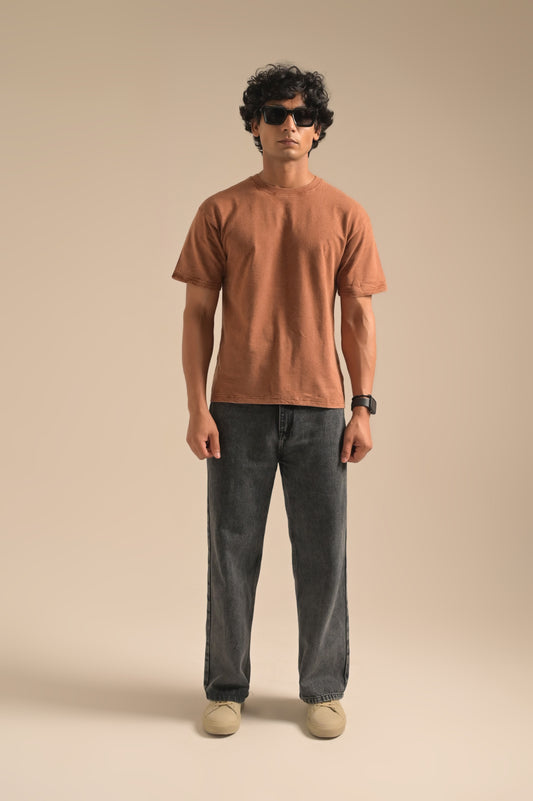 Vintage Brown Oversized T-shirt