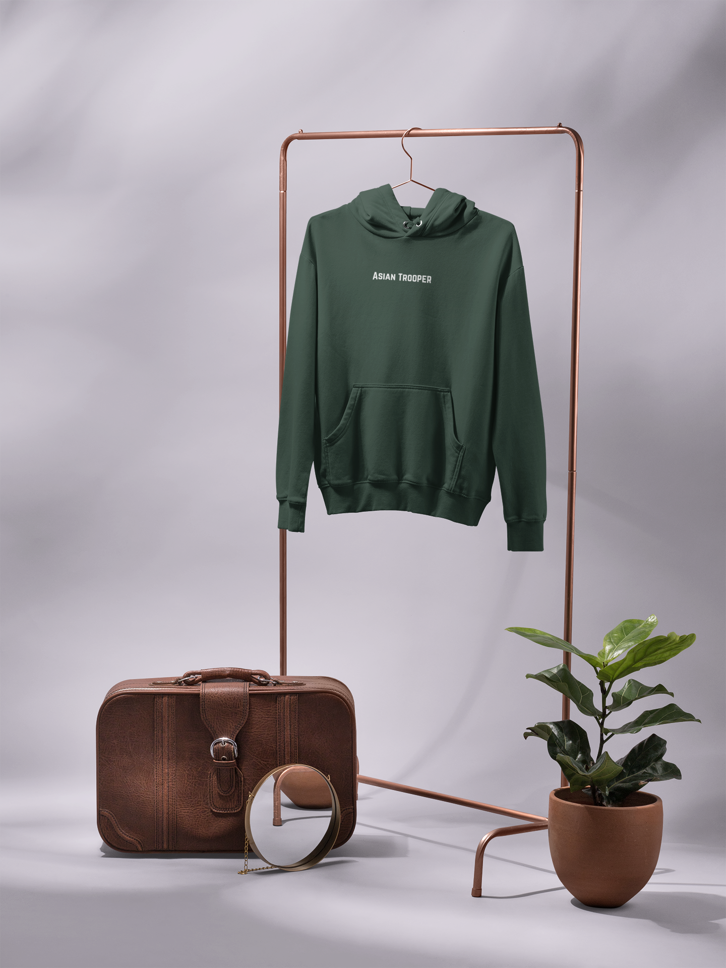 Classic Dark Green Hoodie